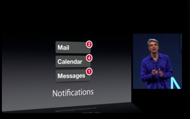 Benachrichtigungen in Mac OS X verbessert (Apple/Screenshot: Golem.de)